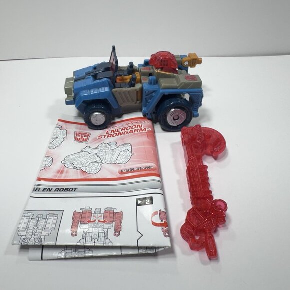 Transformers Energon Strongarm Incomplete For Parts - Picture 1 of 6